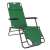Green Springos folding lounge chair with headrest