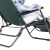 Garden folding deckchair - green 126841220