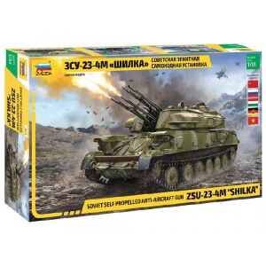 Zvezda ZSU-23-4M SHILKA 1:35 makett harcjármű (3635) 128361959 - Kreatív & Építő játék