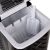 Ruhhy Ice making machine 120W - 2 size cubes, 12kg/day- Black 128368004