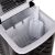 Ruhhy Ice making machine 120W - 2 size cubes, 12kg/day- Black 128368004