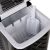 Ruhhy Ice making machine 120W - 2 size cubes, 12kg/day- Black 128368004