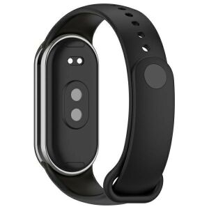 Fekete szilikon csere szíj Xiaomi Mi Bandhez - Beline