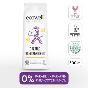 Ecowell organikus baba sampon (300ml)