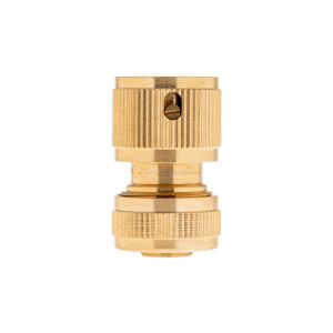 Conector rapid cu opritor 1 / 2" Brass Line, Tvardy T07306 128369369 - Accesorii irigare