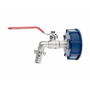 Csaptelep S60 x 6 adapterrel és tömlőkivezetéssel, Geko G70180 128369492 - Kerti kút és csap