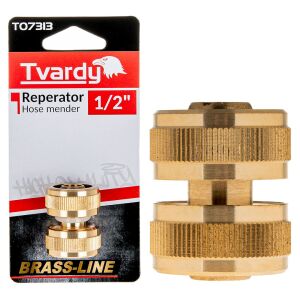 Conector pentru furtun reparator 1 / 2" Brass-Line, Tvardy T07313 128369657 - Accesorii irigare