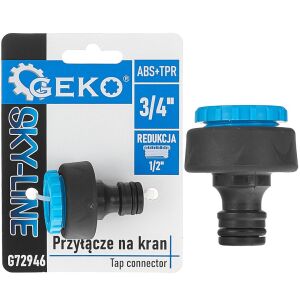 Csapcsatlakozó 3/4" 1/2"-os redukcióval Sky-Line, Geko G72946 128370184 - Öntözés