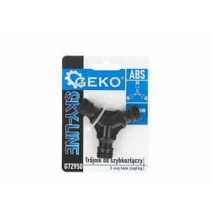 Sky-Line 3 utas tömlőcsatlakozó, Geko G72950 128370422 - Tömlőösszekötő