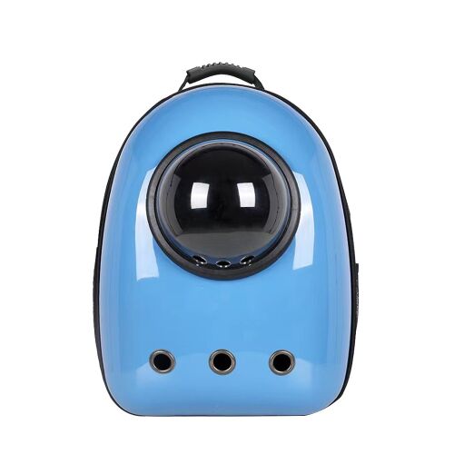 Timeless Tools Kisállathordozó hátizsák, kék, elülső nézet