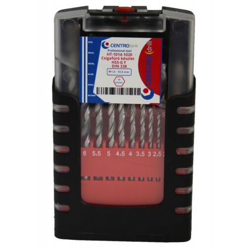 Drill bit set 19r. 1-10mm HSS-G 128370848