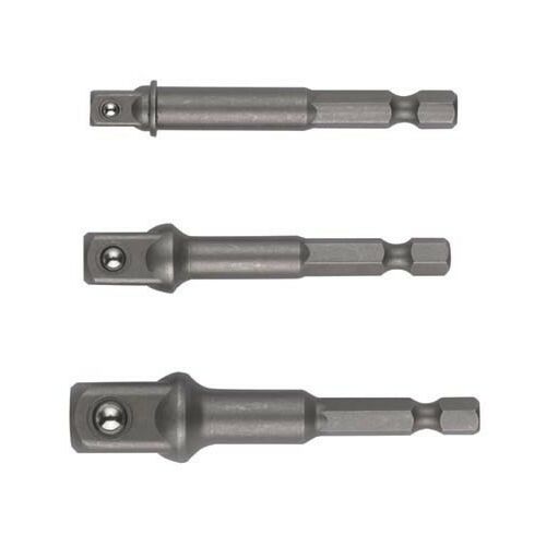 Set adaptera Hitachi 3 dijela, 1/4 inča šesterokutni na 1/4 inča kvadratni, 1/4 inča šesterokutni na 3/8 inča kvadratni, 1/4 inča šesterokutni na 1/2 inča kvadratni