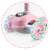 Ricokids Piko Трикръг детски тротинетка със LED колела #розово 41571049