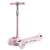 Ricokids Piko детски тротинетка с три колела с LED колела, розово