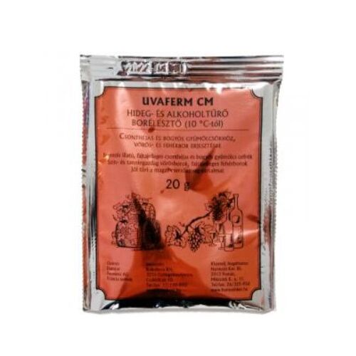 Borélesztő Uvaferm Cm 20g 128372597