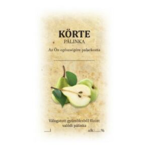 Matrica körte 1 db 50db/csom. 128373962 - Bor & Pálinka főzés