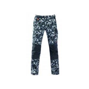 Kapriol Teneré Pro Sicherheitshose grau camouflage S