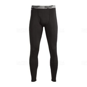 MILWAUKEE Workskin™ Thermo bielizna termoaktywna długie legginsy czarny M 128374205 - Moda i ubiór