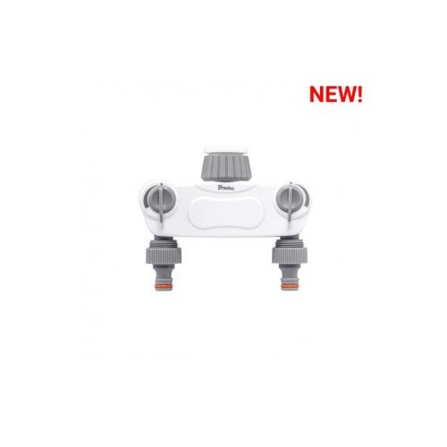 WHITE LINE SOLID 2-Wege-Verteiler mit 1" oder 3/4" Zapfventilen 128374242