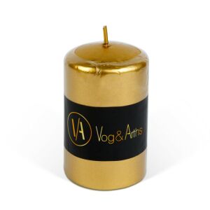 Gyertya - arany, illatmentes - 130 g