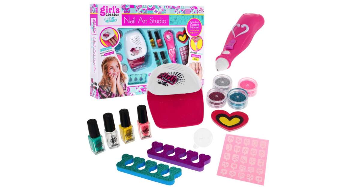 6. Nail Art Studio Toy with Accessories - wide 6