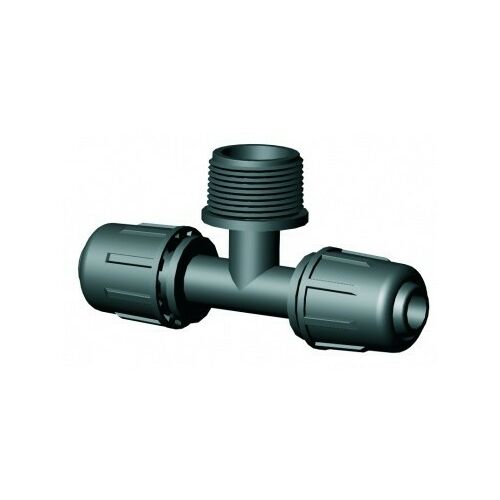 Irritec T-idom idom külső menettel, 20mm x 3/4 hüvelyk x 20mm - Öntözés