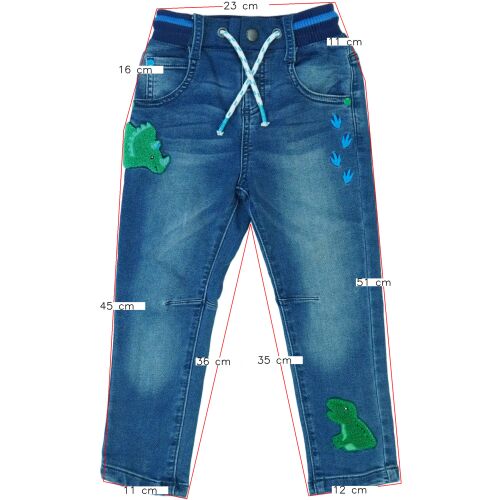TU Fiú Farmernadrág (Méret: 104)