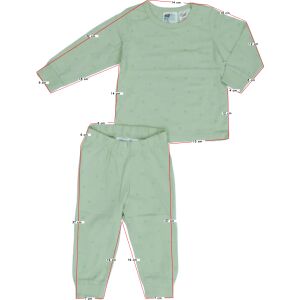 H&M grüner Blätter-Pyjama für Baby Mädchen, Größe 68 - Mode & Kleidung