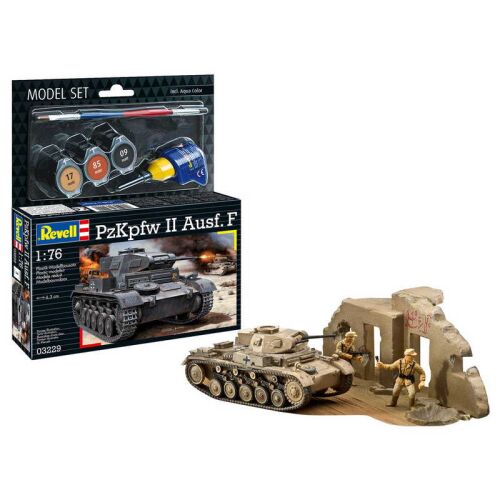 Revell Panzerkampfwagen II Ausf. F - Model Pojazdu Bojowego z II Wojny Światowej 143193819
