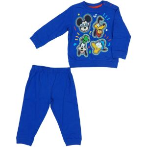 Set de pijama Disney Mickey Mouse pentru băieți, Albastru, Mărime 80 - Disney Pijamale pentru copii, cămăși de noapte