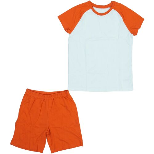 Set de pijama pentru băieți George, culoare portocalie, mărime 146