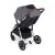 PETITE&MARS Sport Royal3 babakocsi hátsó nézete SilverUltimate Grey színben