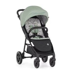 PETITE&MARS Sport Royal3 babakocsi Black Iron Green színben, elölnézet - Petite&Mars