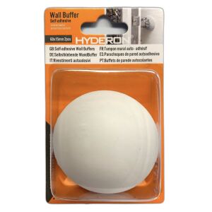 Ajtóütköző Fali Öntapadós Fehér 2Db/Cs Hyderon 135935848 - Výstavba&Renovácia