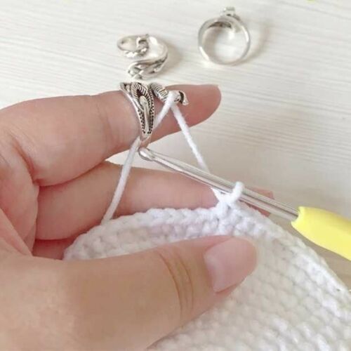 Horgológyűrű, gyűrű kötéshez 128391948