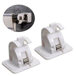 Öntapadós karnis, függönyrúd rögzítő - háztartási tartó (2 db) 128392553 - Vitrázsrúd