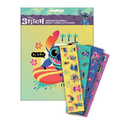 Stitch-Stickeralbum 50 Stk. 128396591