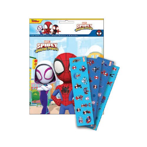 Pókember Little Heroes Unite matricás album 50 db matricával 128396592