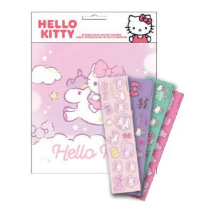Hello Kitty Unicorn matricás album 50 db matricával