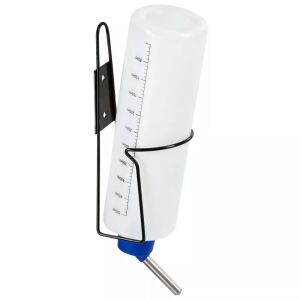 KERBL Golyós itatópalack tartóval, 500 ml 128402452 - Rágcsáló itató