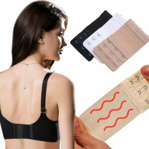 3-as Melltartó Hosszabbító - Fehér, Fekete, Bézs