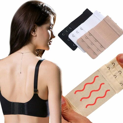 3x Sada predlžovačov podprsenky s prackou a háčikmi 128403785