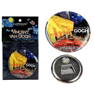 Van Gogh Kávéház éjjel mágneses sörnyitó 128404367 - Hűtőmágnes