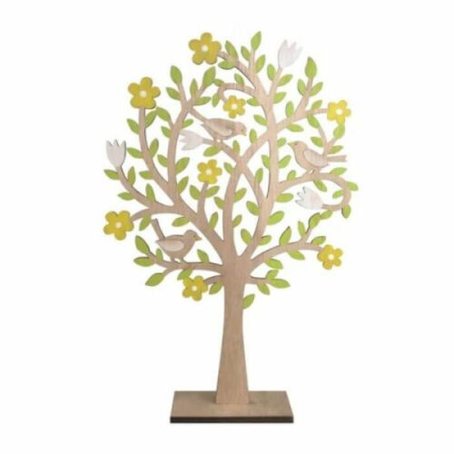 Tavaszi madaras fácska - fa dekoráció - 30 cm 128404538