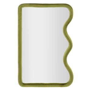 Fali tükör tod zöld bársony 60x4x90cm 128419628 - Tükör