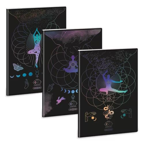 Füzet sima ARS UNA A/4 40 lapos Extra kapcsos Mystic Constellation 160724141 - Füzet