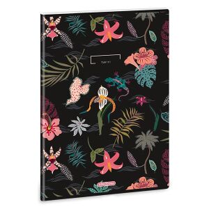 Tahiti: Caiet cu pătrățele Extra capsat - A4 128420954 - Ars Una Caiete