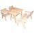 Kerti bútor garnitúra gyerekeknek, fa 128421190