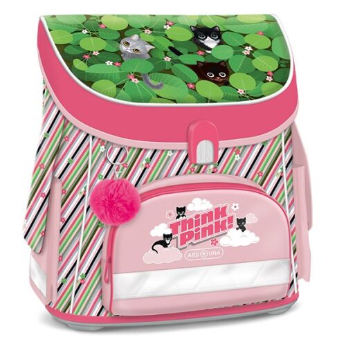 Iskolatáska ARS UNA kompakt easy ergonómikus mágneszáras Think Pink 128421251