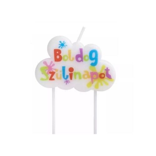 Boldog szülinapot lumânare - 10 cm 135901335